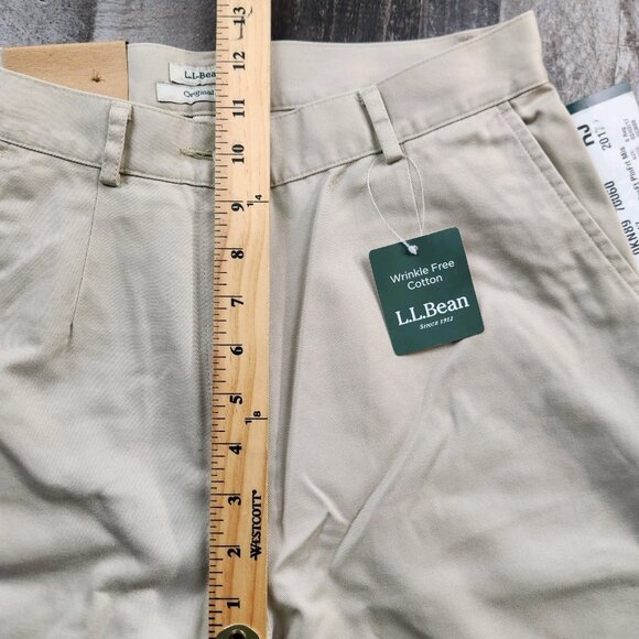 Womens LL Bean size 6 Reg Original Fit Chino Twill Pants 30" inseam - Picture 9 of 12